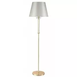 Торшер Crystal Lux NICOLAS PT1 GOLD/WHITE