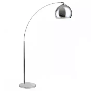 Торшер изогнутый хром Lussole Lgo LSP-0644