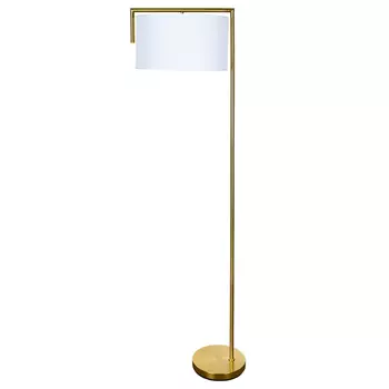 Торшер с абажуром Arte Lamp Aperol A5031PN-1PB