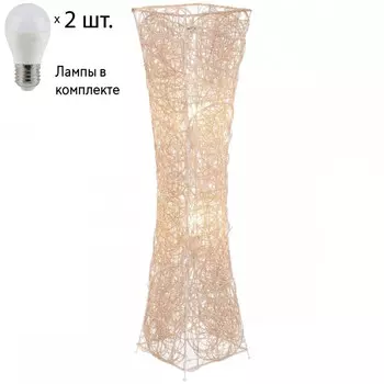 Торшер с лампочками Velante 580-715-02+Lamps E27 P45