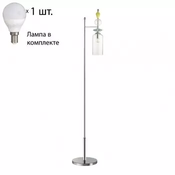 Торшер с лампочкой Odeon Light Bizet 4893/1F+Lamps E14 P45