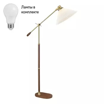 Торшер с Led лампочками в комплекте Velante 532-705-01+Lamps