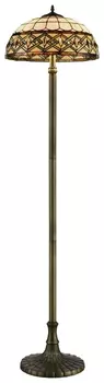 Торшер в стиле Тиффани со светодиодными лампочками E27, комплект от Lustrof. №277044-623509