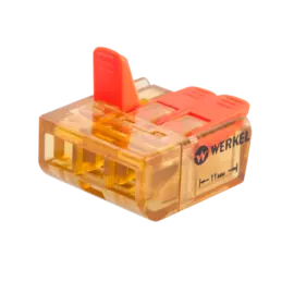 TR-02-03 (a038404) Клемма универсальная соединительная 3-проводная (5 шт.) Werkel