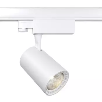 Трехфазный LED светильник 26W 3000К для трека Maytoni Technicall Vuoro TR029-3-26W3K-M-W