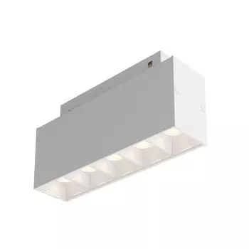 Трековый светильник 11W 4000К для магнитного шинопровода Maytoni Points TR014-2-10W4K-W