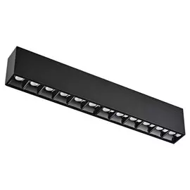Трековый светильник 12W 3000К для магнитного шинопровода Eye Donolux Dl18781/12M Black