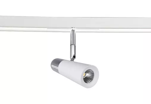 Трековый светильник 12W 4000К для магнитного шинопровода Space Crystal Lux CLT 0.33 006 12W WH-CH 4000K