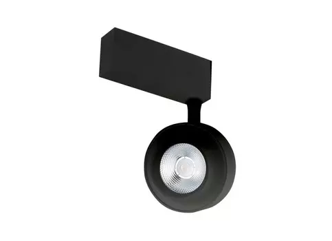 Трековый светильник 15W 3000К для магнитного шинопровода Occhio Donolux Dl18784/01M Black