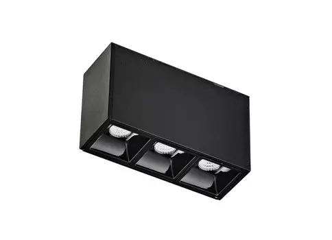 Трековый светильник 3W 3000К для магнитного шинопровода Eye Donolux Dl18781/03M Black