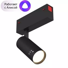 Трековый светильник 9W 3000-6000К для магнитного шинопровода Denkirs DK8007-BK