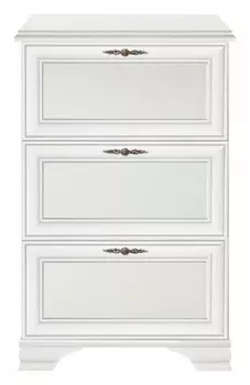 Тумба для обуви Кентаки SFB3B BlackRedWhite 00009806, SFB3B