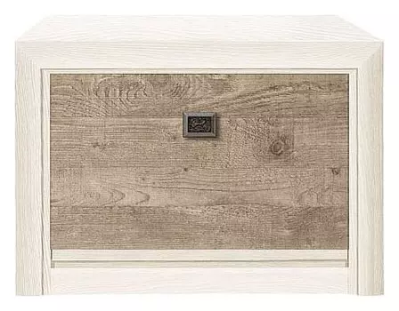 Тумба для обуви Коен BUT 1D BlackRedWhite 70002208, BUT 1D