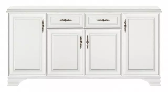 Тумба Кентаки KOM 4D2S BlackRedWhite 00011096, KOM 4D2S