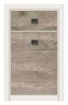 Тумба Коен KOM1D1S BlackRedWhite 70002212, KOM1D1S