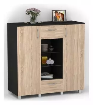 Тумба комбинированная Нюанс К.006.1200-01 Баронс 650