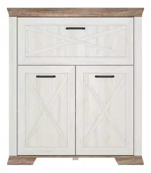 Тумба Marselle KOM2D1K BlackRedWhite 70005094