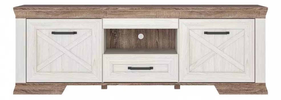 Тумба под ТВ Marselle RTV167 BlackRedWhite 70004455