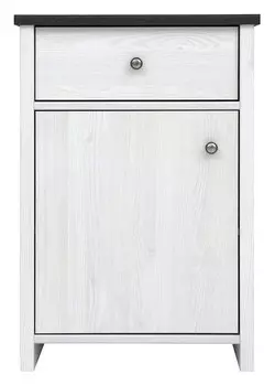 Тумба Порто KOM1D1S BlackRedWhite 70003214, KOM1D1S