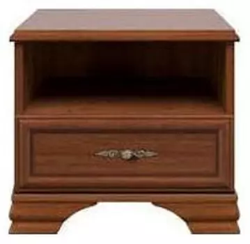 Тумбочка Кентаки S132-KOM1S BlackRedWhite 00008048, S132-KOM1S