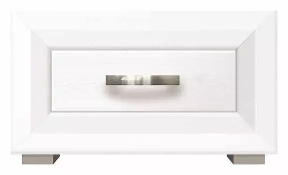 Тумбочка Мальта B136-KOM1S BlackRedWhite 70002597, B136-KOM1S