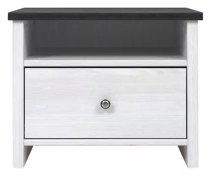Тумбочка Порто KOM1S/50 BlackRedWhite 70003208, KOM1S/50