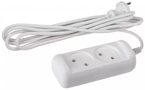 Удлинитель ЭРА U-2-3m-2x1 Б0028360