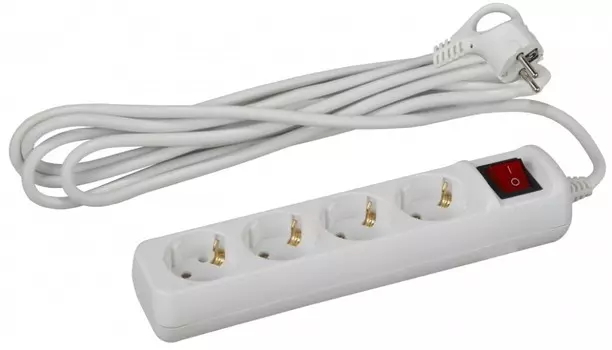 Удлинитель ЭРА U-4es-5m-3x1 Б0028380