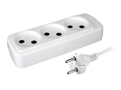 Удлинитель бытовой без заземления Volsten УХ6-103 (3м ШВВП) удлинитель 30007 (12422)