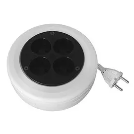 Удлинитель Рулетка без заземления Volsten (УХ10-104 (5м ПВС)) удл.рулетка 16002 (12431)