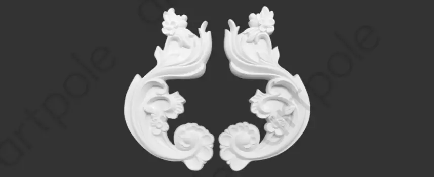 Угол 290х156х22 (пара) Artpole SU70