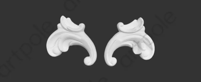 Угол 98х70х12 (пара) Artpole SU61