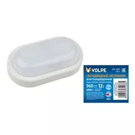 UL-00003223 Светодиодный настенно-потолочный светильник Volpe ULW-Q222 8W/NW IP54 WHITE