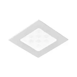 Ультратонкий встраиваемый светодиодный светильник Downlight Ambrella light S502 W