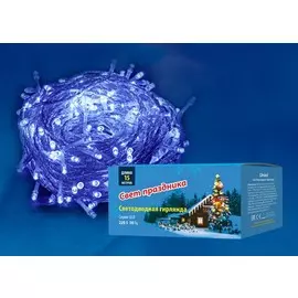 ULD-S1500-100-DTA синий Гирлянда светодиодная с контроллеро 15м Uniel UL-00005255