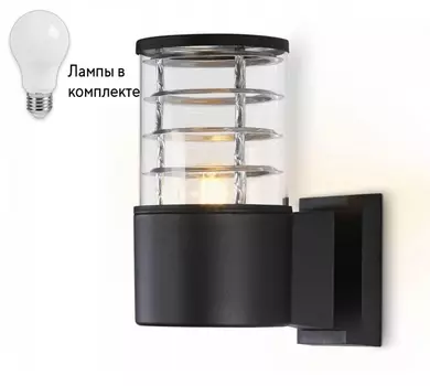 Уличный архитектурный светильник с лампочкой Ambrella light ST2522+Lamps