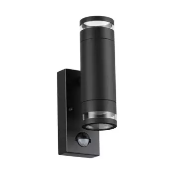 Уличный настенный светильник с датчиком движения Odeon Motto 6605/2W