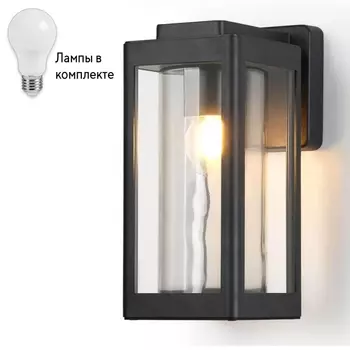 Уличный настенный светильник с лампочкой Ambrella light ST2404+Lamps
