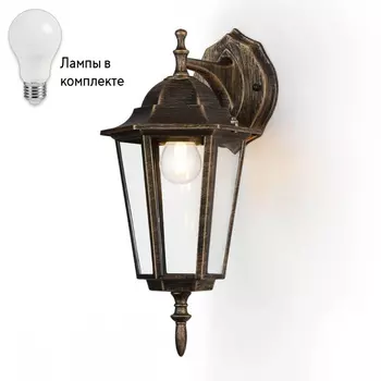 Уличный настенный светильник с лампочкой Ambrella light ST2019+Lamps