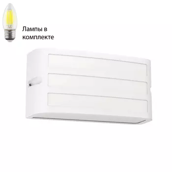 Уличный настенный светильник с лампочкой Eglo 900809+Lamps