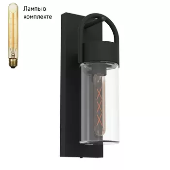 Уличный настенный светильник с лампочкой Eglo 900285+Lamps
