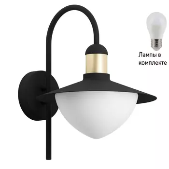 Уличный настенный светильник с лампочкой Eglo 97285+Lamps