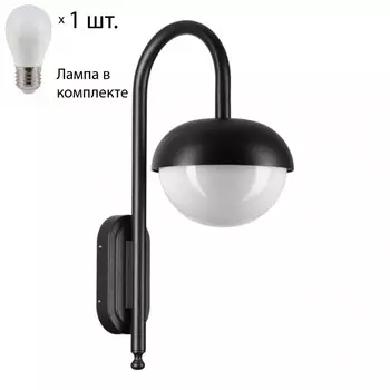Уличный настенный светильник с лампочкой Novotech 370955+Lamps