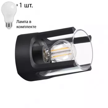 Уличный настенный светильник с лампочкой Novotech 370958+Lamps
