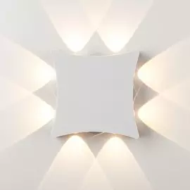 Уличный настенный светодиодный светильник Elektrostandard 1631 TECHNO LED Белый (a051822)