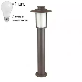 Уличный столб с лампочкой Odeon 4047/1F+Lamps