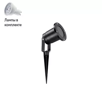 Уличный светильник Led лампочками в комплекте Novotech 369953+Lamps