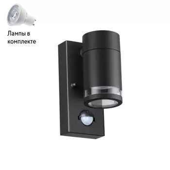 Уличный светильник Led лампочками в комплекте Odeon 6605/1W+Lamps