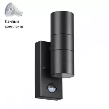 Уличный светильник Led лампочками в комплекте Odeon 4389/2W+Lamps