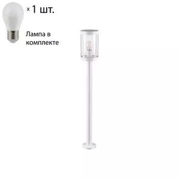 Уличный светильник Novotech Ivory с лампочкой 370604+Lamps E27 P45